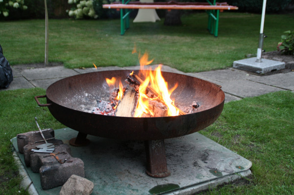 Miet-Feuerschale Ø 80 cm incl. Anlieferung